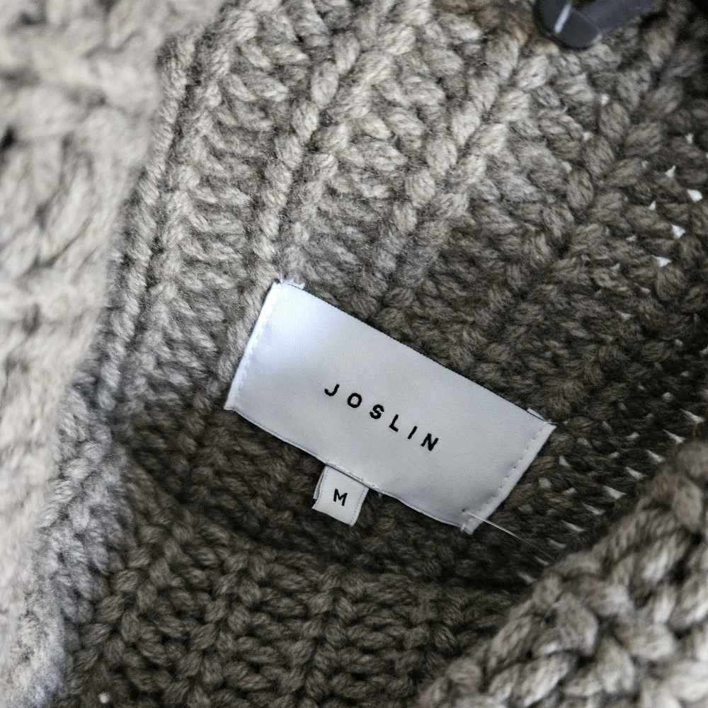 Jolslin Studio Gemma Merino Wool Blend Turtleneck Sweater Australian Designer
